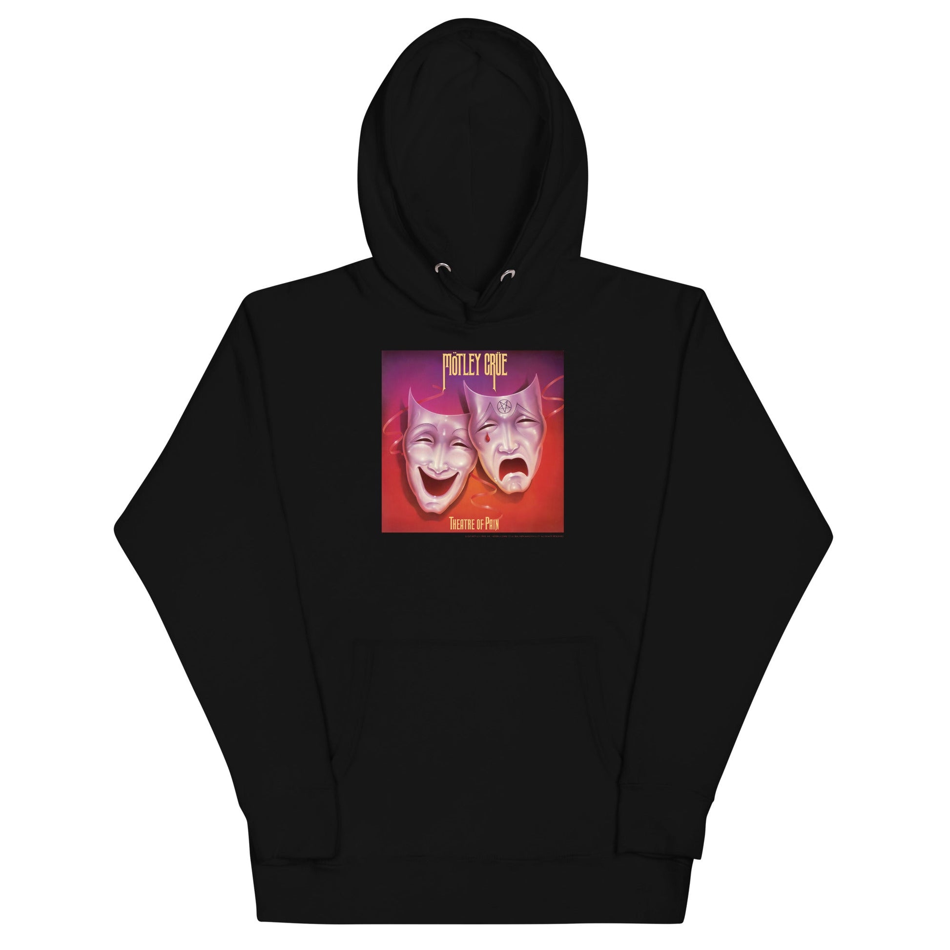 MerchMoment Motley Crue - Theatre of Pain Cover Hoodie [Apparel] Black