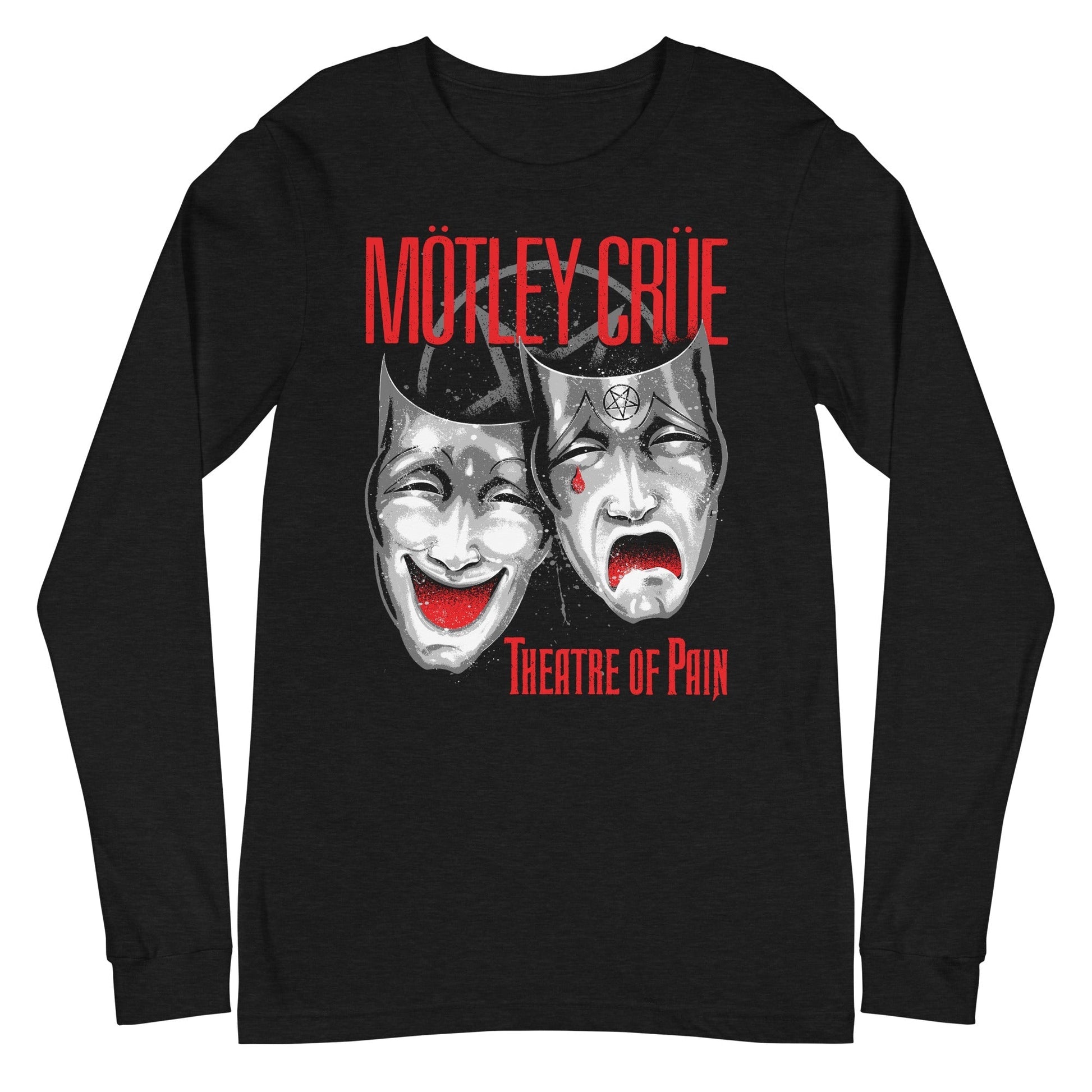 MerchMoment Motley Crue - Theatre of Pain Long Sleeve T-Shirt [Apparel] Black