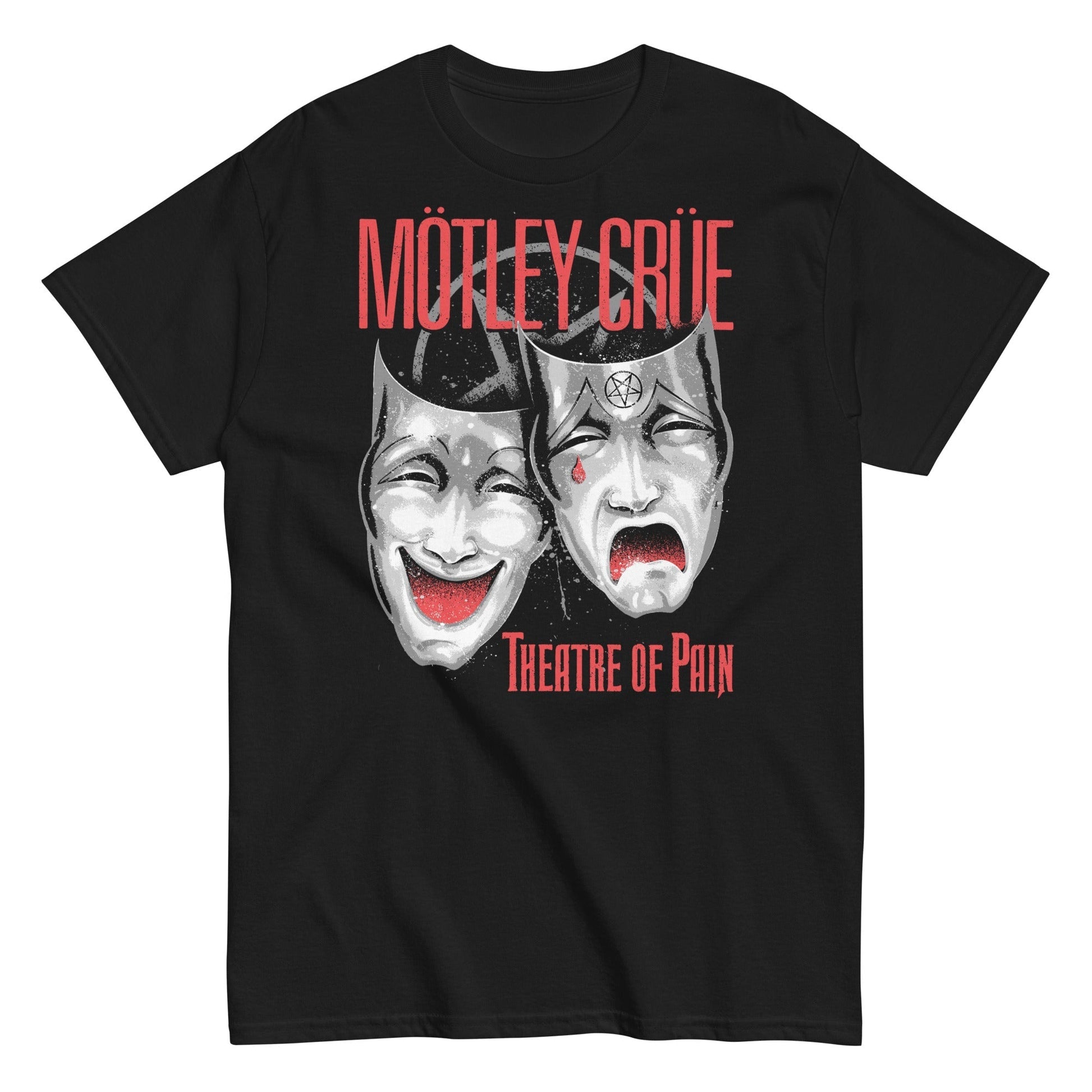 MerchMoment Motley Crue - Theatre of Pain T-Shirt [Apparel] Black