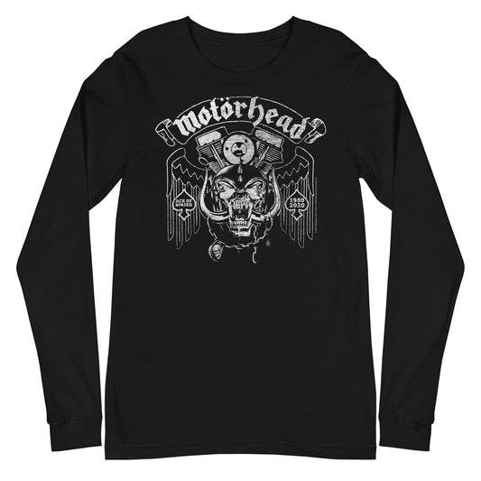 MERCHMOMENT Motorhead - 40 Aces Long Sleeve T-Shirt [Apparel] - Rock Band Apparel