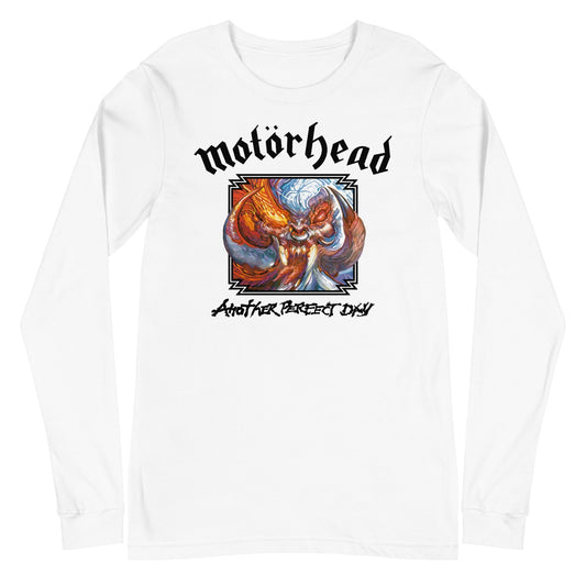 MerchMoment Motorhead - Another Day Long Sleeve T-Shirt [Apparel] White