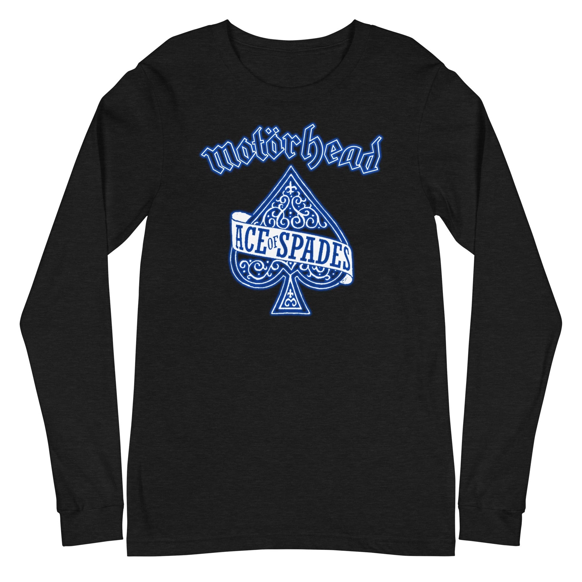 MERCHMOMENT Motorhead - Blue Ace Long Sleeve T-Shirt [Apparel] - Rock Band Apparel