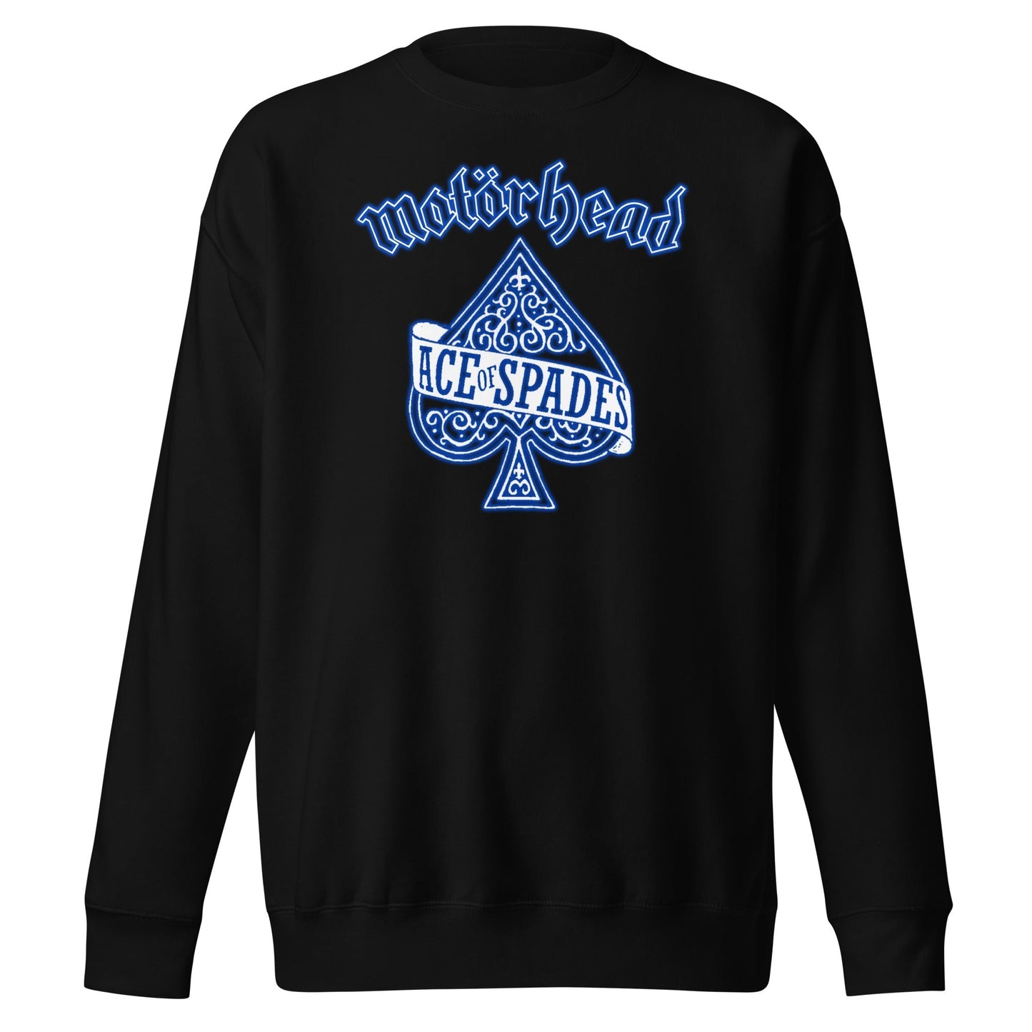 MERCHMOMENT Motorhead - Blue Ace Sweatshirt [Apparel] - Rock Band Apparel