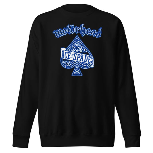 MERCHMOMENT Motorhead - Blue Ace Sweatshirt [Apparel] - Rock Band Apparel