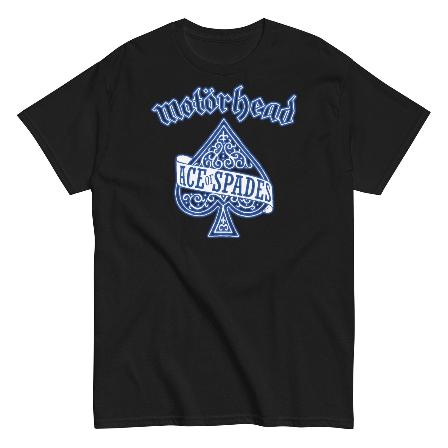 MerchMoment Motorhead - Blue Ace T-Shirt [Apparel] Black