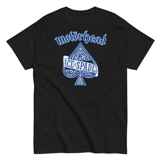 MerchMoment Motorhead - Blue Ace T-Shirt [Apparel] Black