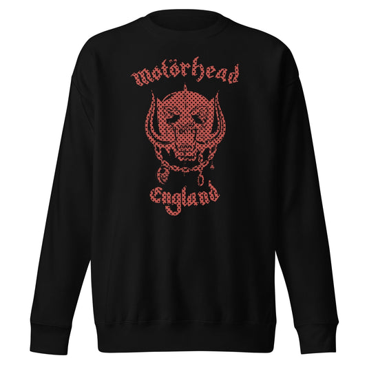 MERCHMOMENT Motorhead - Checkered Warpig Sweatshirt [Apparel] - Rock Band Apparel