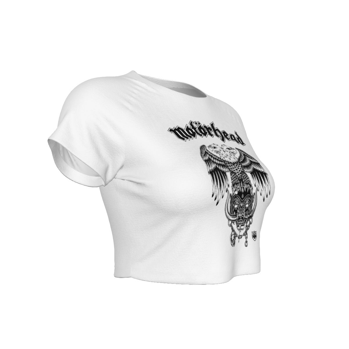 MERCHMOMENT Motorhead Eagles Women's Crop Top [Apparel] - Rock Band Apparel