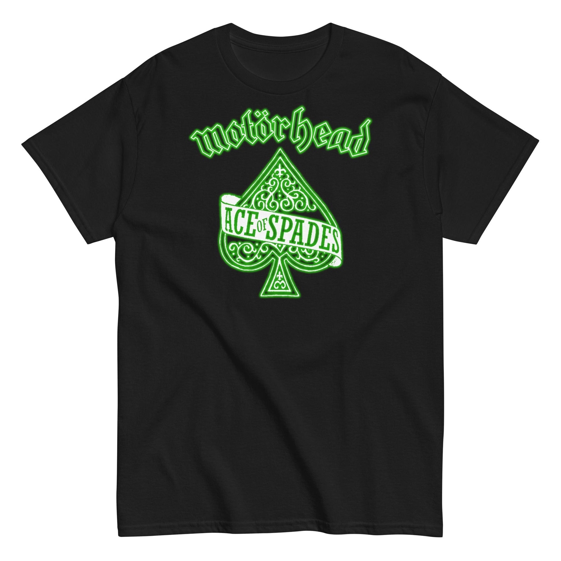 MERCHMOMENT Motorhead - Green Ace T-Shirt [Apparel] - Rock Band Apparel
