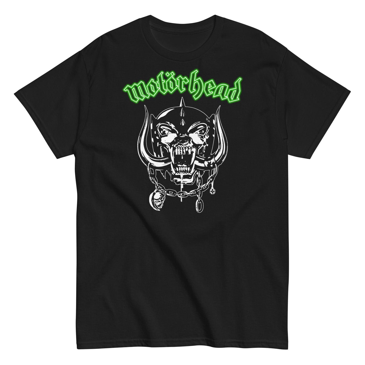 MERCHMOMENT Motorhead - Green Logo T-Shirt [Apparel] - Rock Band Apparel