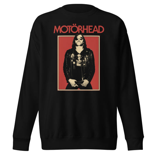 MERCHMOMENT Motorhead - Leather Stare Sweatshirt [Apparel] - Rock Band Apparel