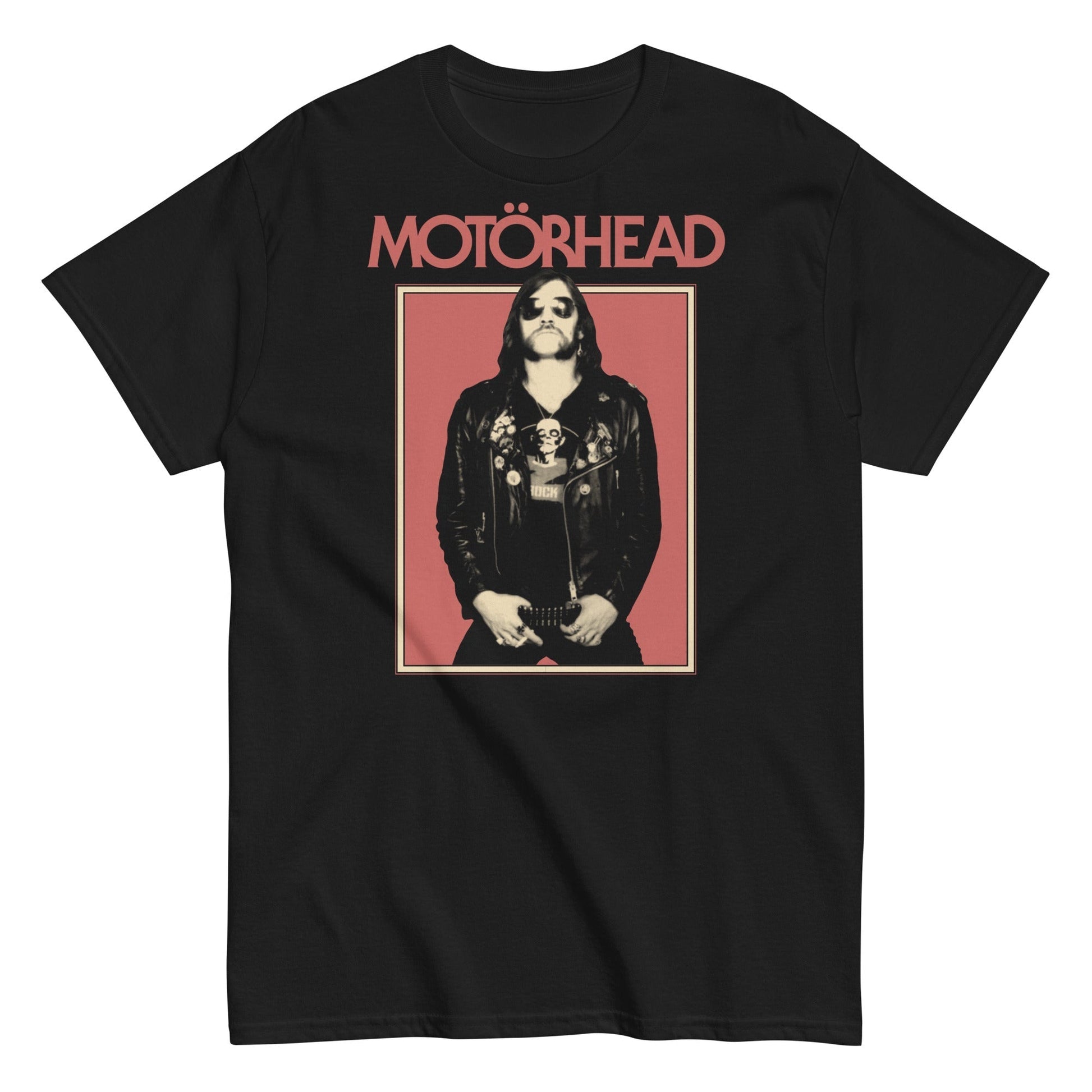 MerchMoment Motorhead - Leather Stare T-Shirt [Apparel] Black