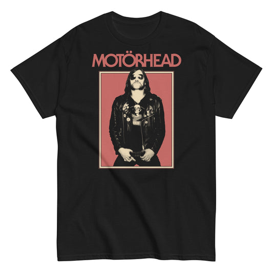 MerchMoment Motorhead - Leather Stare T-Shirt [Apparel] Black