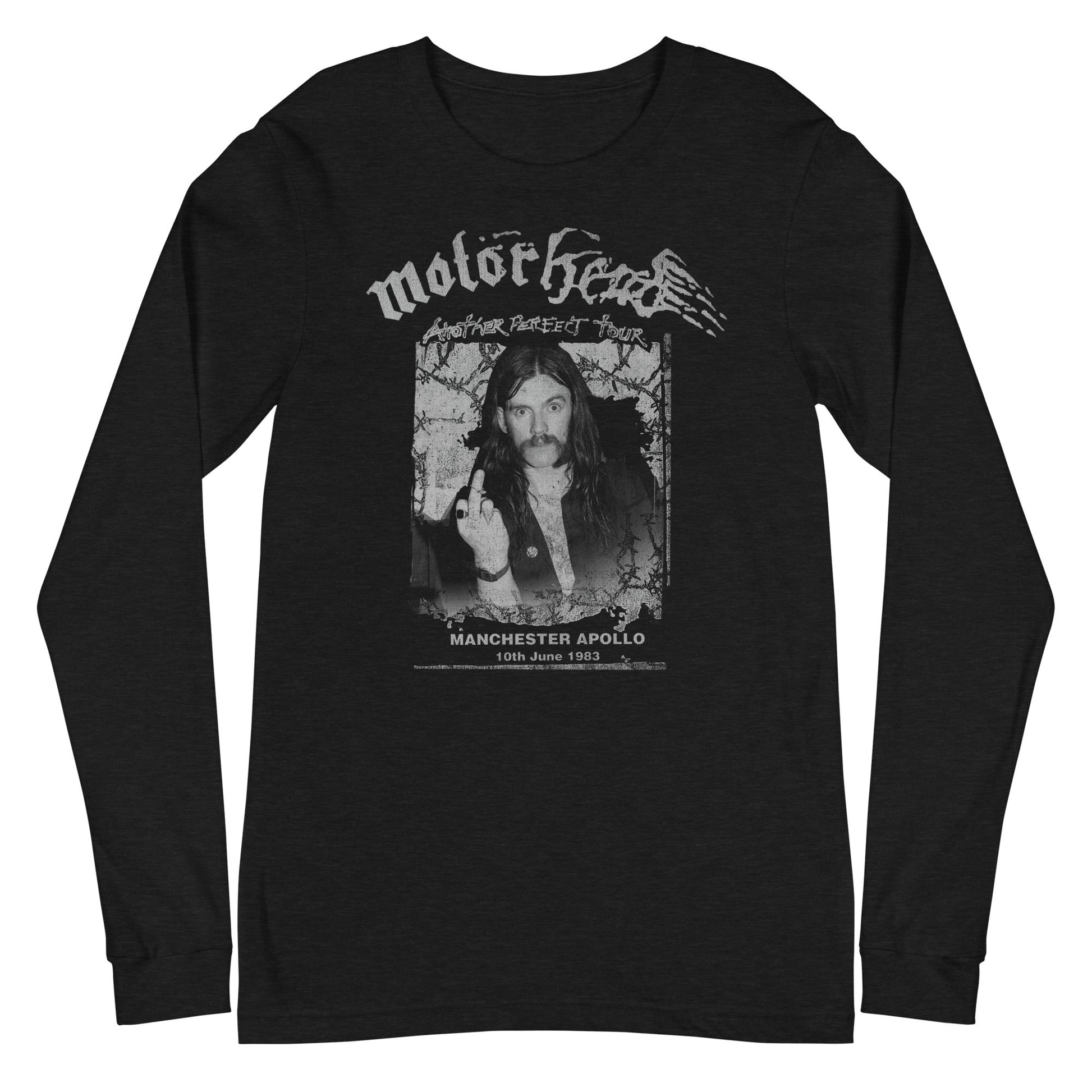 MerchMoment Motorhead - Manchester Apollo Long Sleeve T-Shirt [Apparel] Black