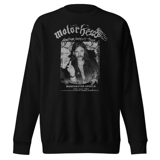 MERCHMOMENT Motorhead - Manchester Apollo Sweatshirt [Apparel] - Rock Band Apparel