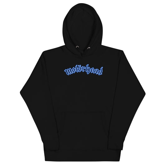 MERCHMOMENT Motorhead - Neon Blue Moon Hoodie [Apparel] - Rock Band Apparel
