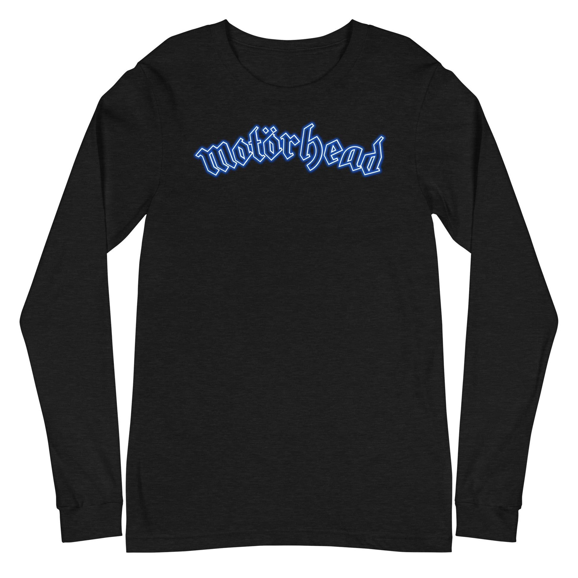 MERCHMOMENT Motorhead - Neon Blue Moon Long Sleeve T-Shirt [Apparel] - Rock Band Apparel