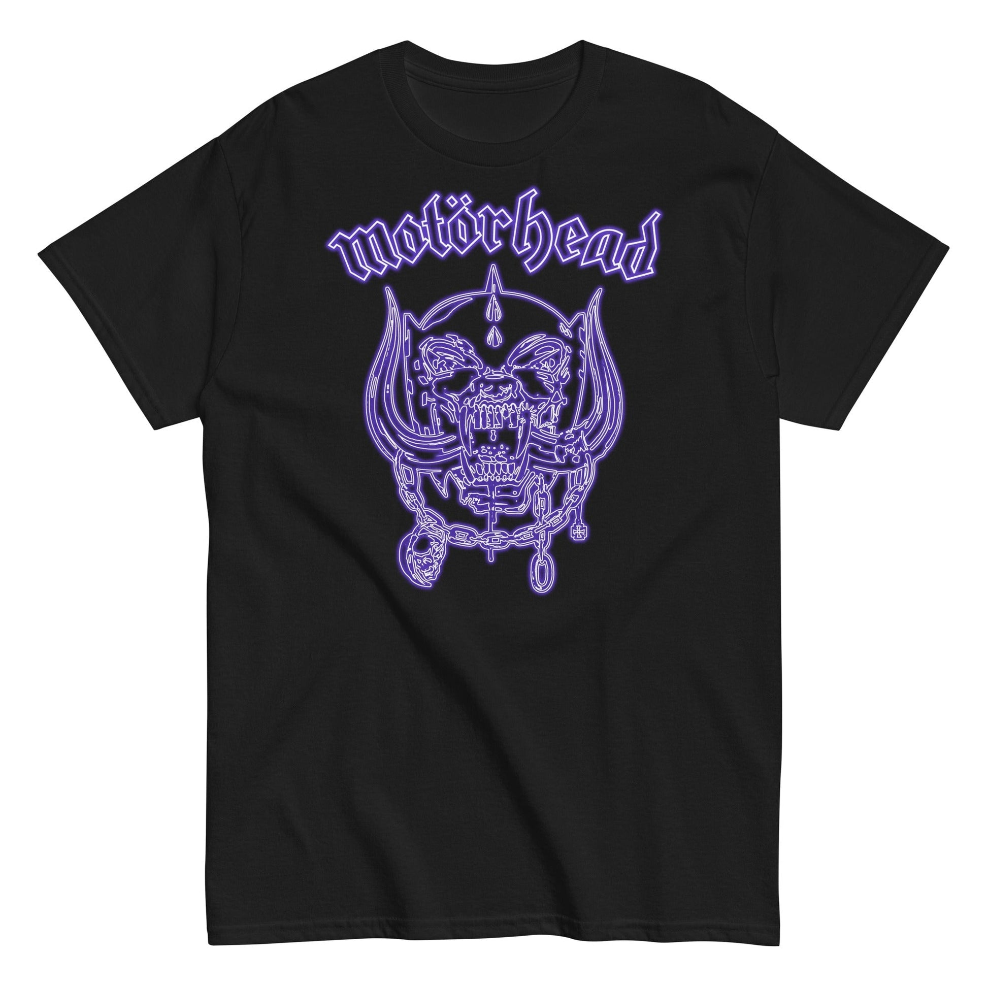 MERCHMOMENT Motorhead - Neon Blue Warpig T-Shirt [Apparel] - Rock Band Apparel