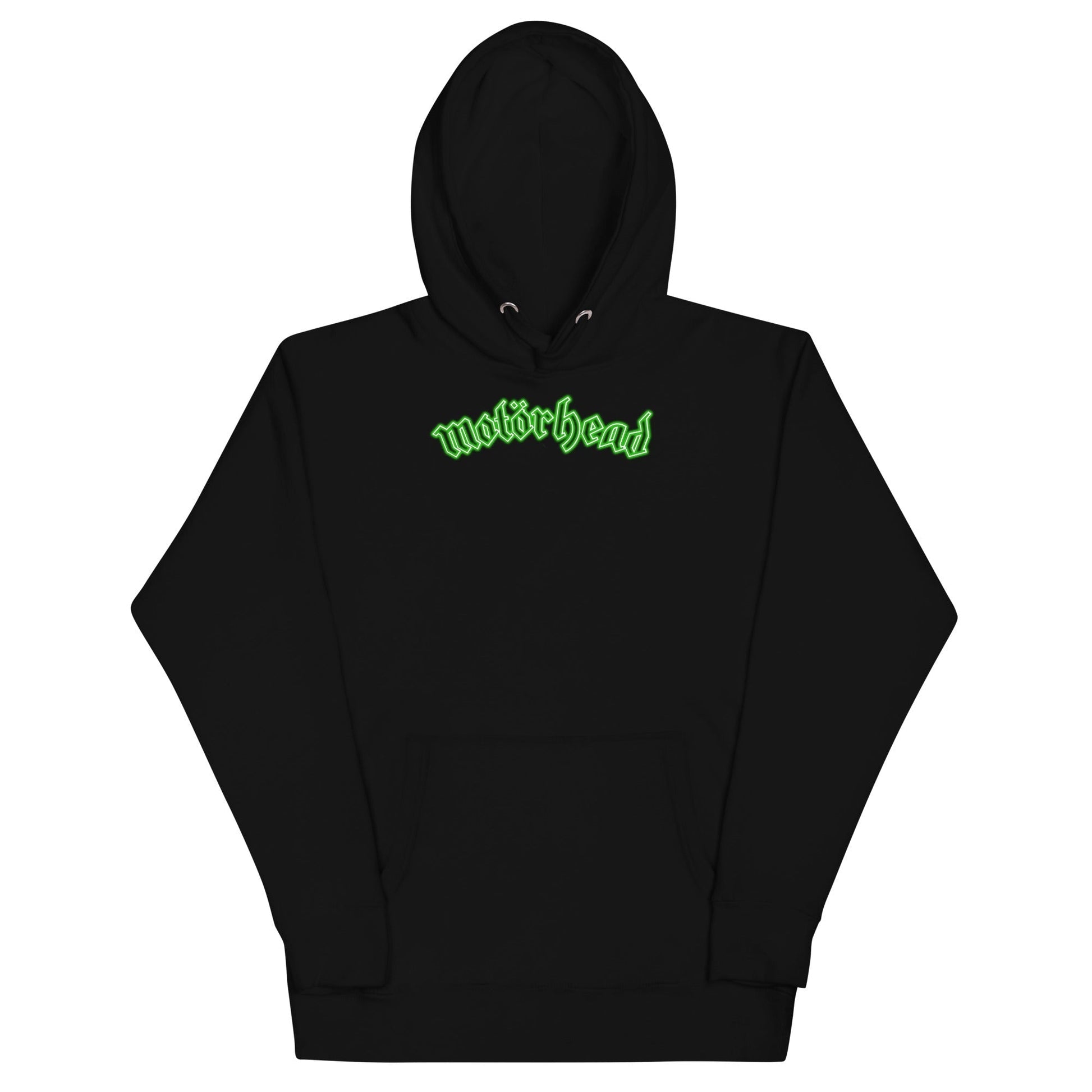 MERCHMOMENT Motorhead - Neon Green Moon Hoodie [Apparel] - Rock Band Apparel