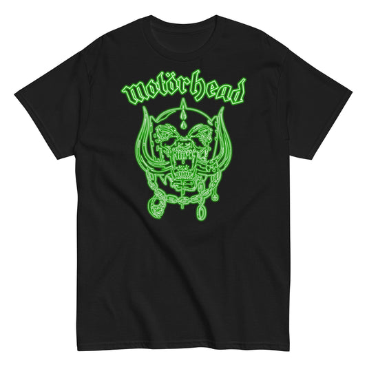 MERCHMOMENT Motorhead - Neon Green Warpig T-Shirt [Apparel] - Rock Band Apparel