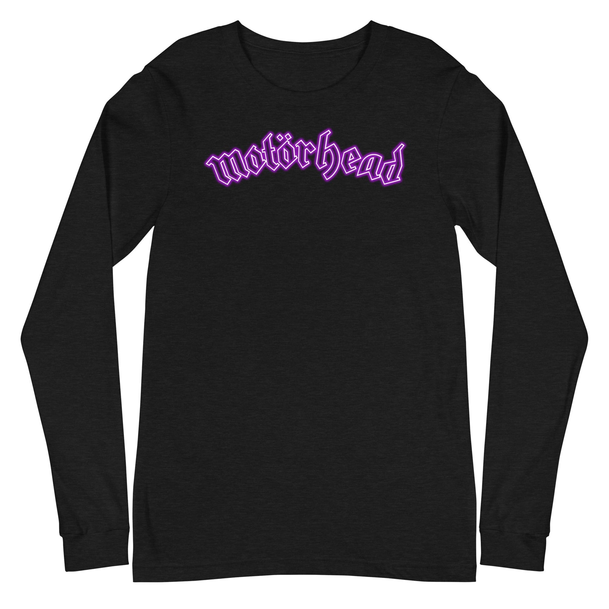 MerchMoment Motorhead - Neon Pink Moon Long Sleeve T-Shirt [Apparel] Black