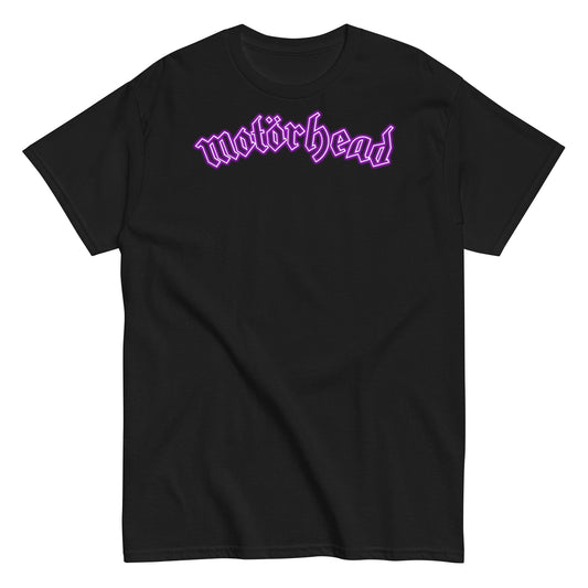 MerchMoment Motorhead - Neon Pink Moon T-Shirt [Apparel] Black