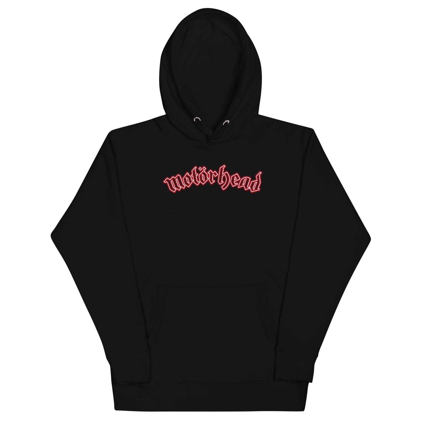 MerchMoment Motorhead - Neon Red Ace Hoodie [Apparel] Black