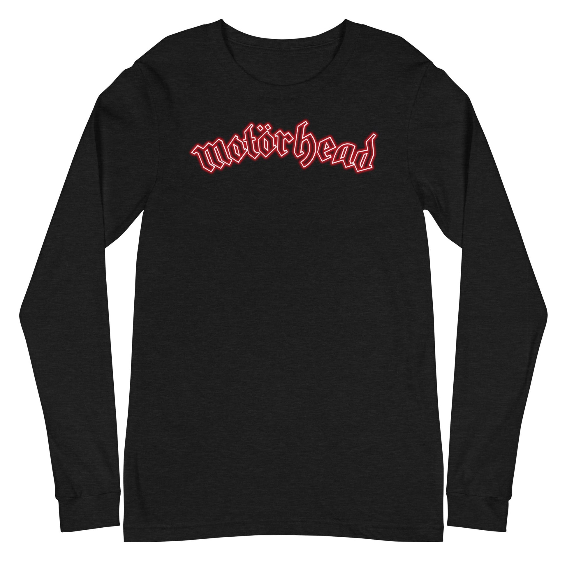 MERCHMOMENT Motorhead - Neon Red Ace Long Sleeve T-Shirt [Apparel] - Rock Band Apparel