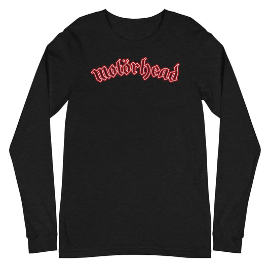 MERCHMOMENT Motorhead - Neon Red Ace Long Sleeve T-Shirt [Apparel] - Rock Band Apparel