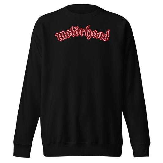 MERCHMOMENT Motorhead - Neon Red Ace Sweatshirt [Apparel] - Rock Band Apparel