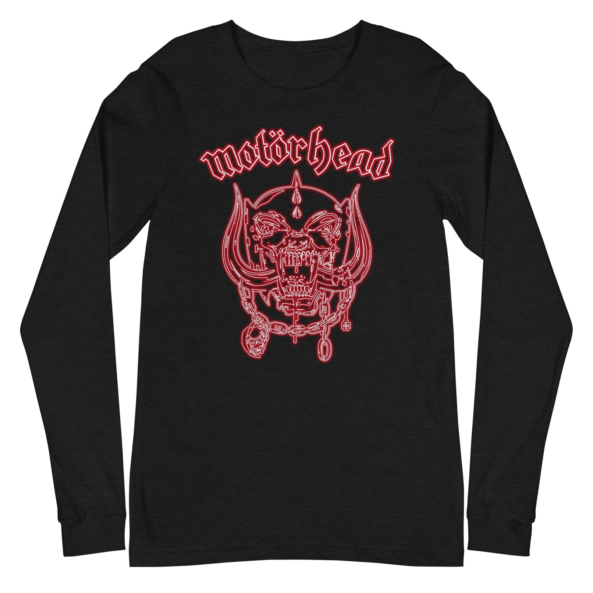 MERCHMOMENT Motorhead - Neon Red Warpig Long Sleeve T-Shirt [Apparel] - Rock Band Apparel
