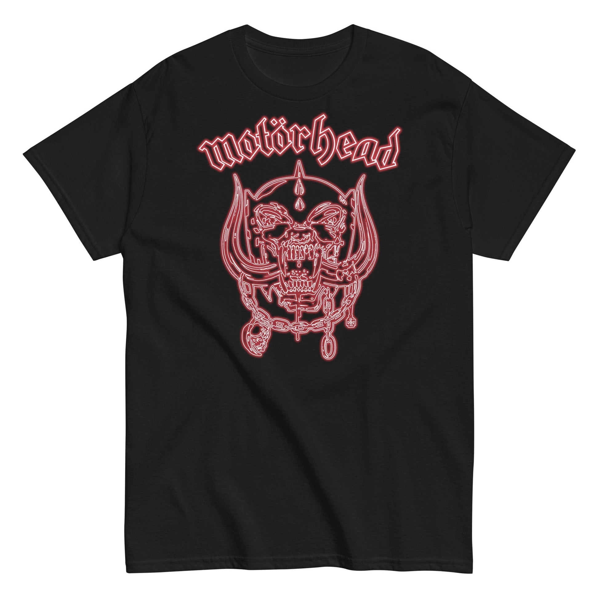 MERCHMOMENT Motorhead - Neon Red Warpig T-Shirt [Apparel] - Rock Band Apparel