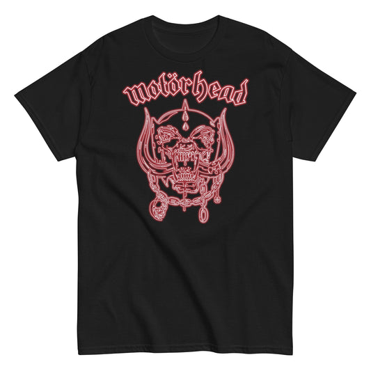 MERCHMOMENT Motorhead - Neon Red Warpig T-Shirt [Apparel] - Rock Band Apparel