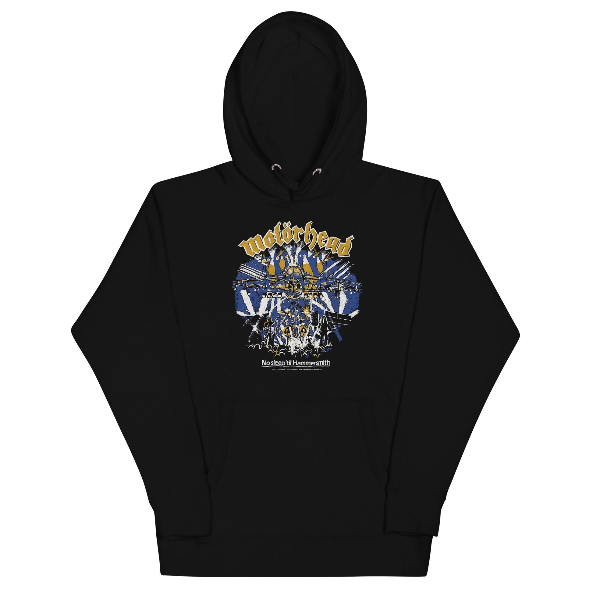 MerchMoment Motorhead - No Sleep 'til Hammersmith Hoodie [Apparel] Black