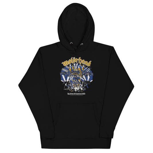 MerchMoment Motorhead - No Sleep 'til Hammersmith Hoodie [Apparel] Black