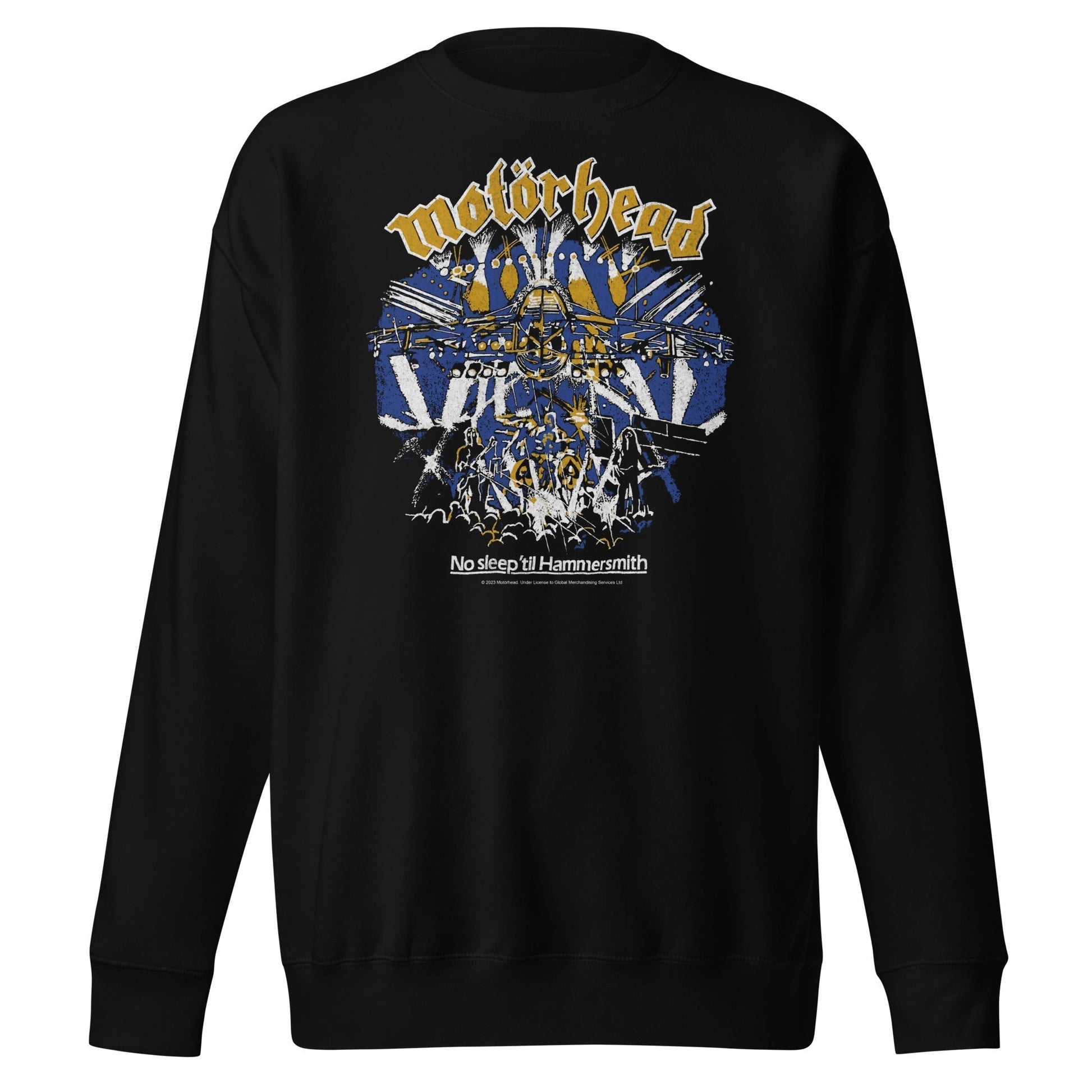 MerchMoment Motorhead - No Sleep 'til Hammersmith Sweatshirt [Apparel] Black