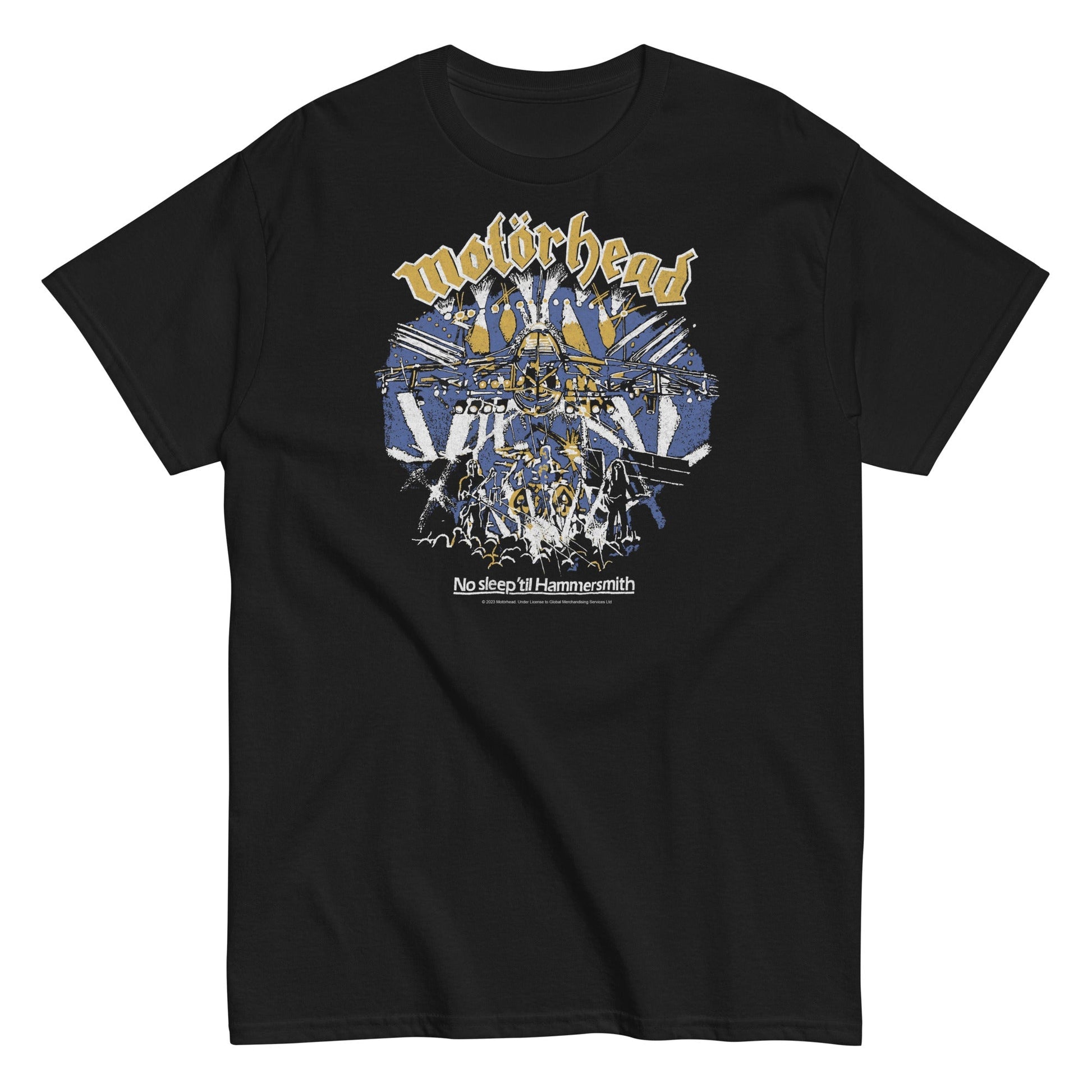 MerchMoment Motorhead - No Sleep 'til Hammersmith T-Shirt [Apparel] Black