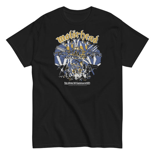 MerchMoment Motorhead - No Sleep 'til Hammersmith T-Shirt [Apparel] Black