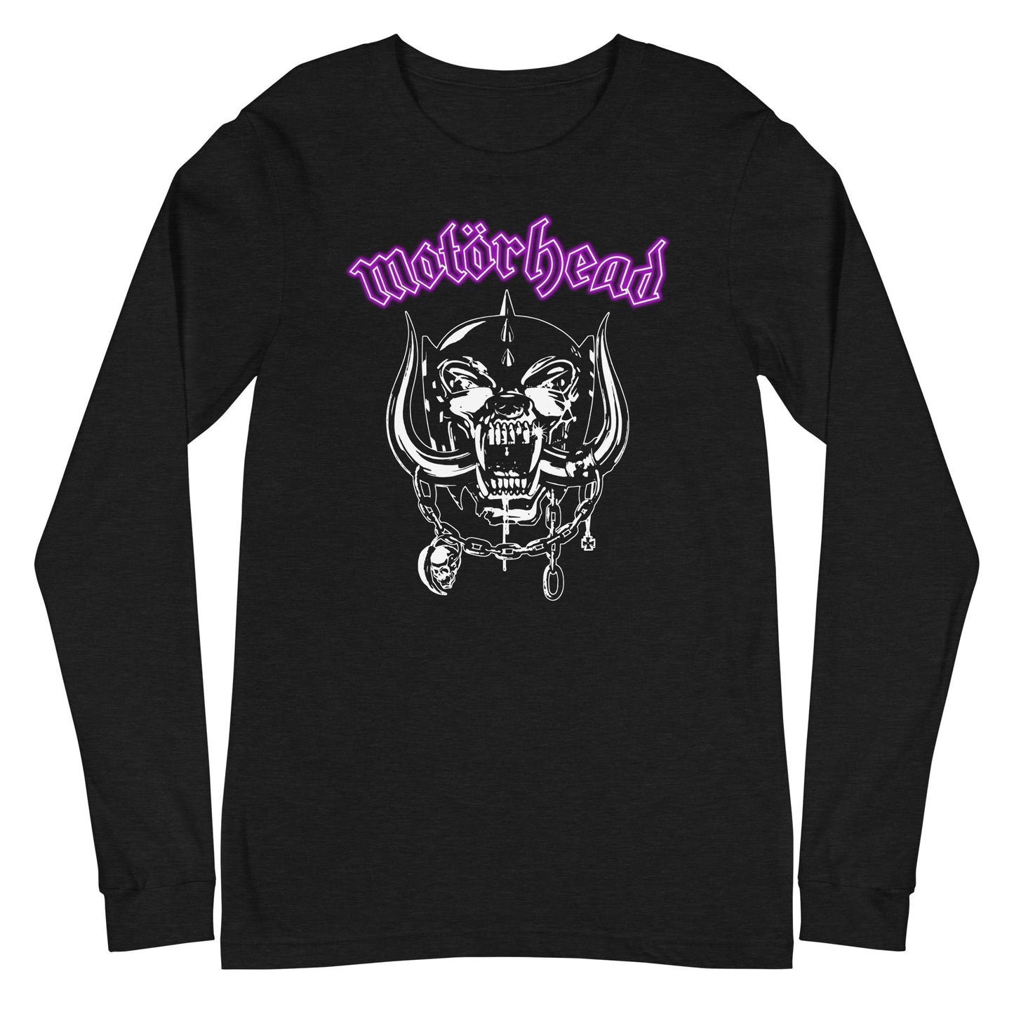 MERCHMOMENT Motorhead - Pink Logo Long Sleeve T-Shirt [Apparel] - Rock Band Apparel