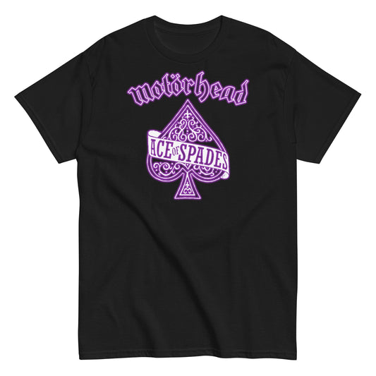 MERCHMOMENT Motorhead - Purple Ace T-Shirt [Apparel] - Rock Band Apparel