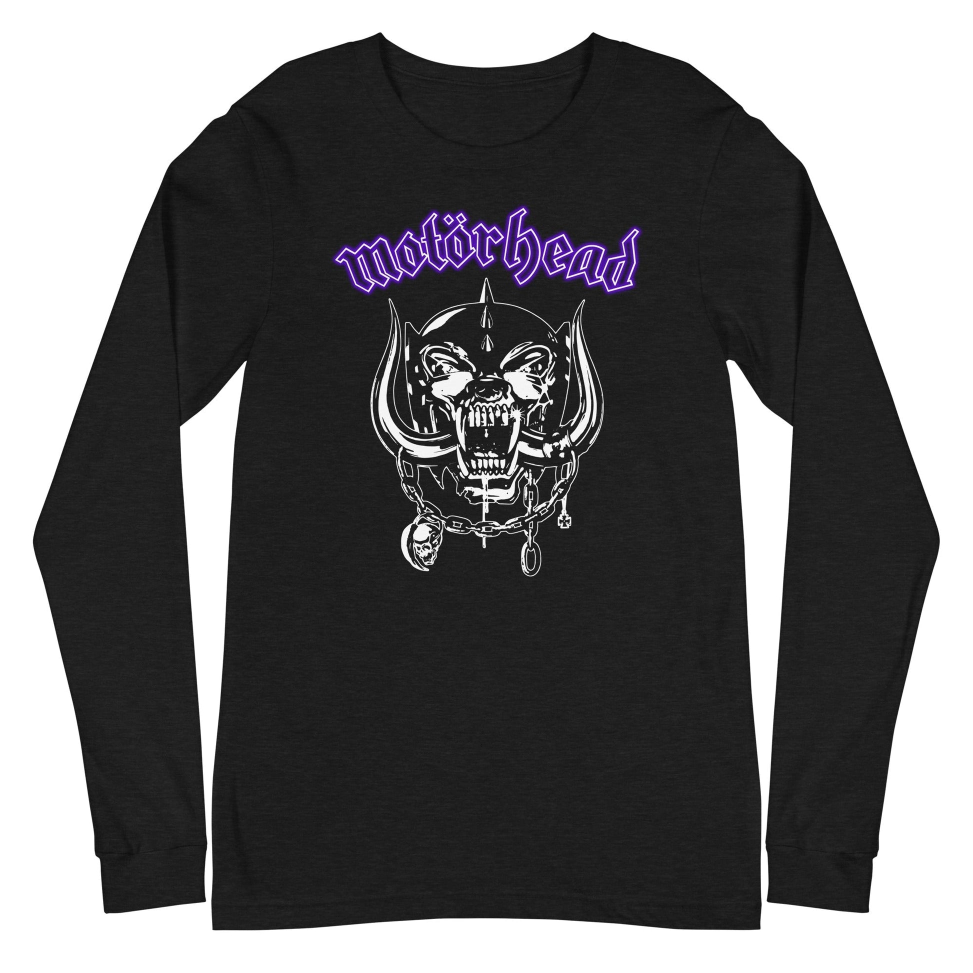 MERCHMOMENT Motorhead - Purple Logo Long Sleeve T-Shirt [Apparel] - Rock Band Apparel