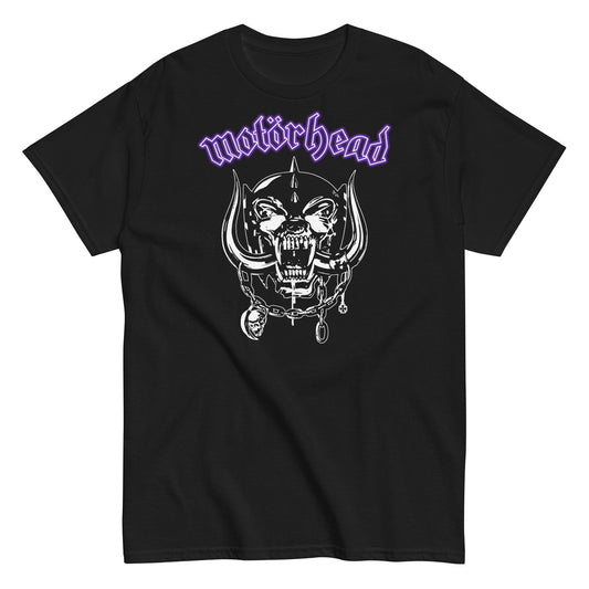 MERCHMOMENT Motorhead - Purple Logo T-Shirt [Apparel] - Rock Band Apparel