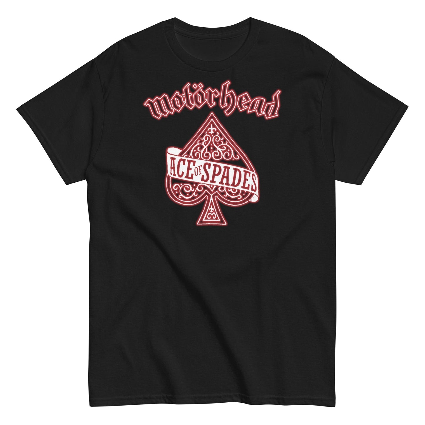 MERCHMOMENT Motorhead - Red Ace T-Shirt [Apparel] - Rock Band Apparel