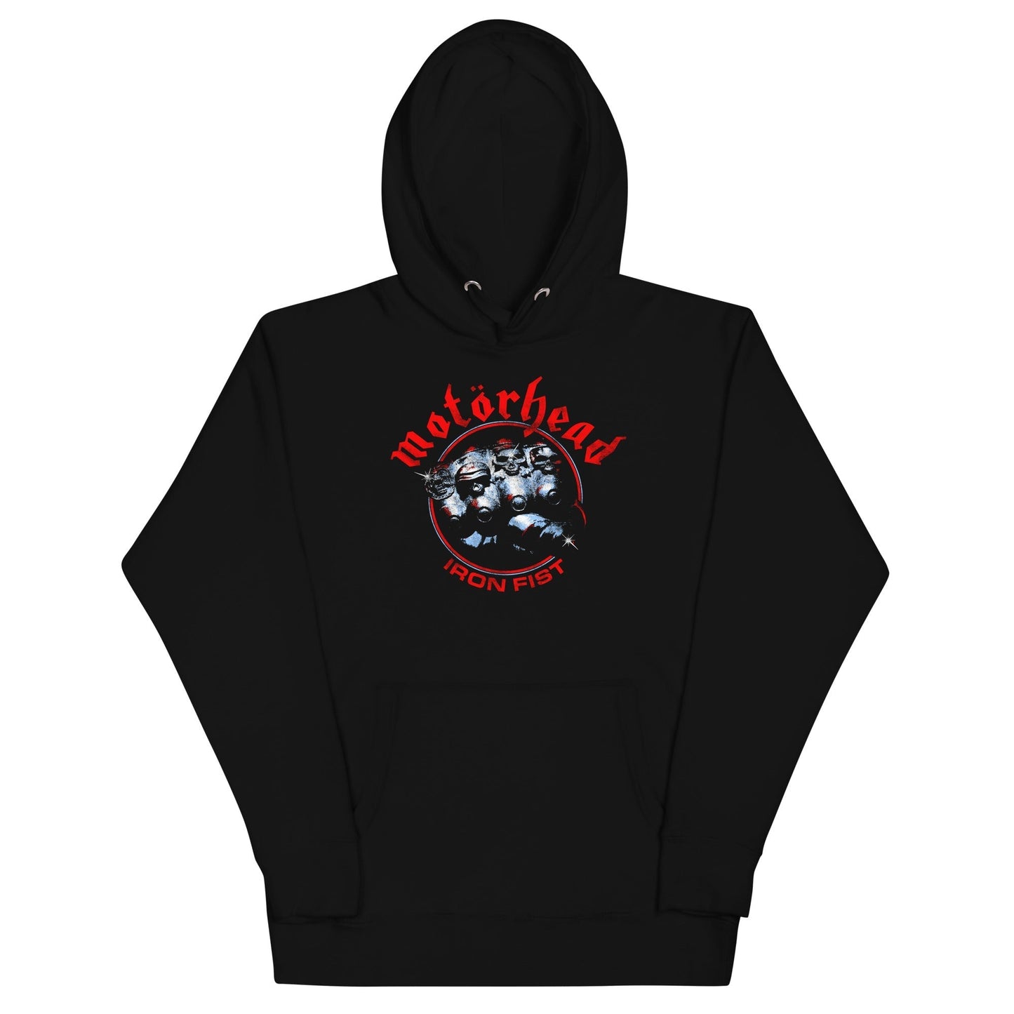 MERCHMOMENT Motorhead - Red Fist Hoodie [Apparel] - Rock Band Apparel
