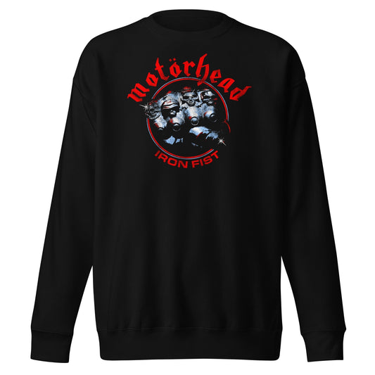 MERCHMOMENT Motorhead - Red Fist Sweatshirt [Apparel] - Rock Band Apparel