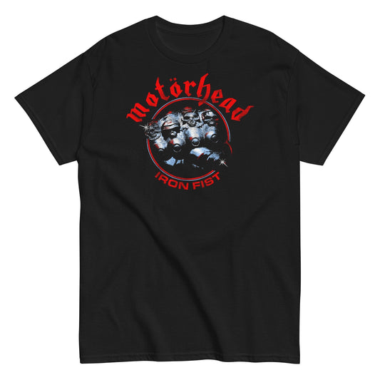 MerchMoment Motorhead - Red Fist T-Shirt [Apparel] Black