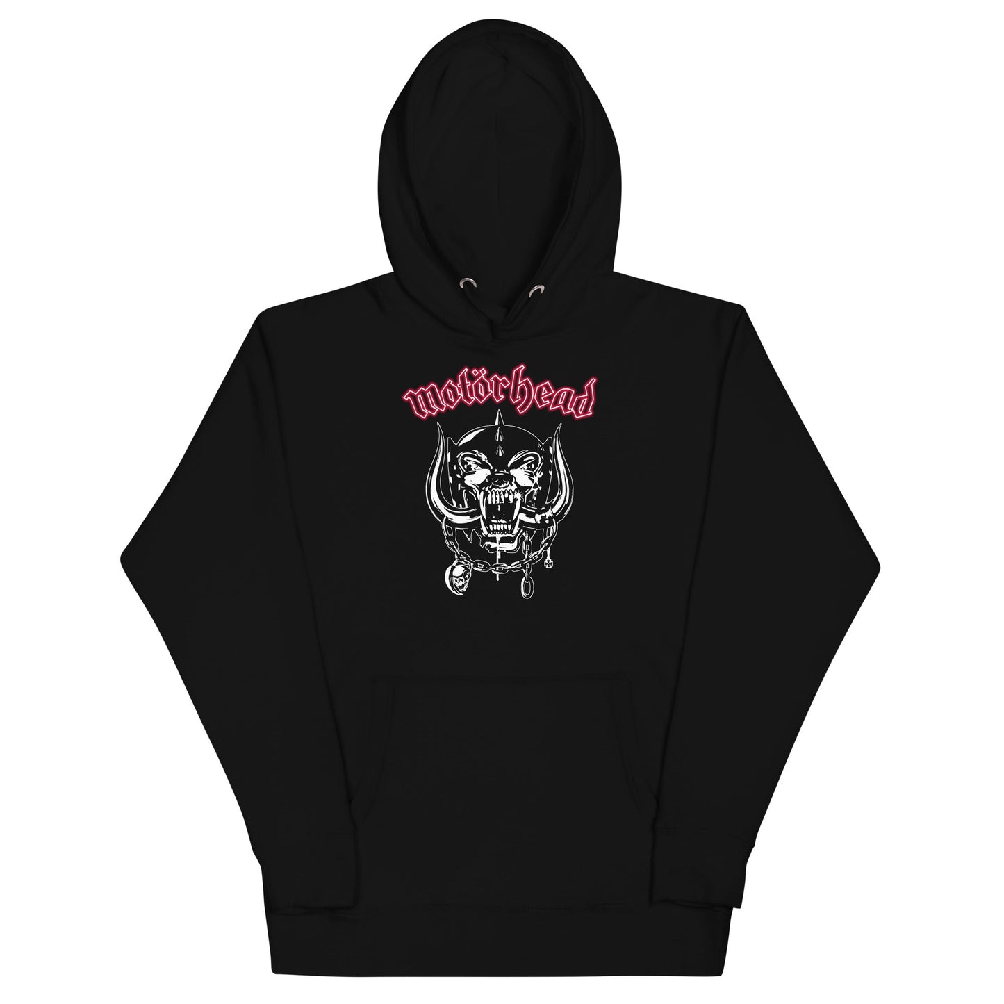 MerchMoment Motorhead - Red Logo Hoodie [Apparel] Black