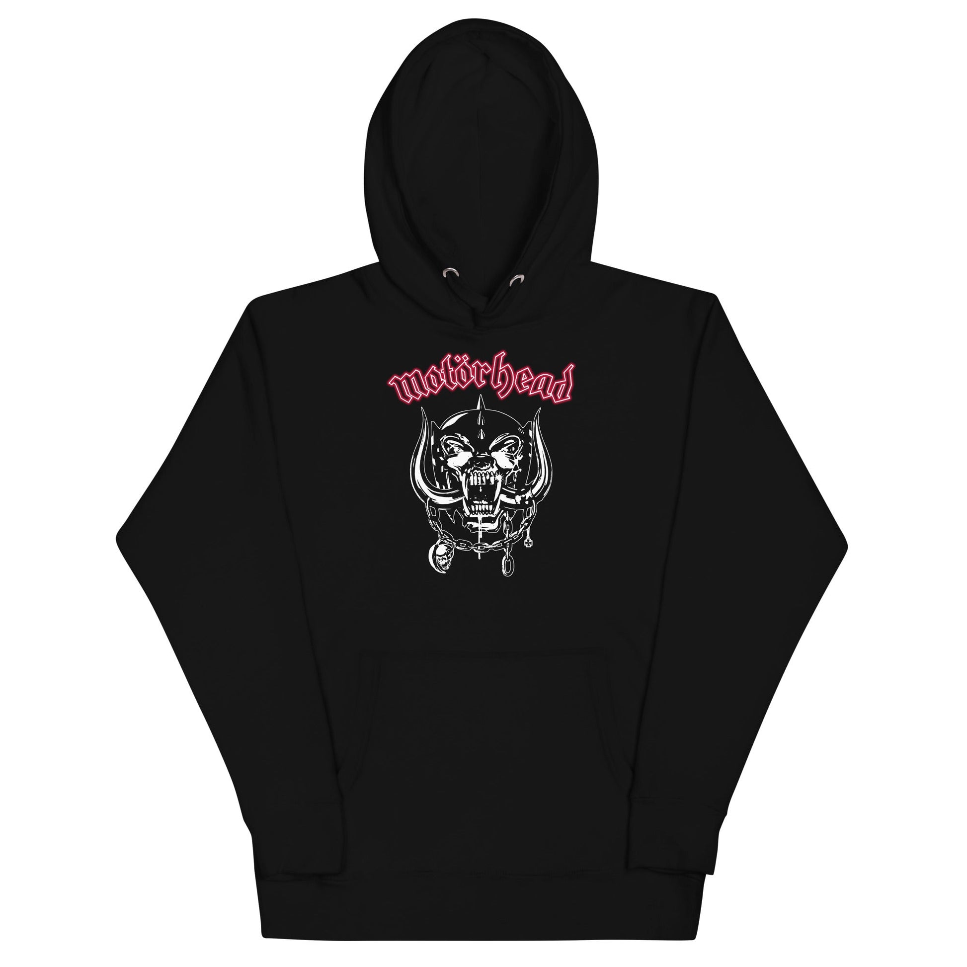 MerchMoment Motorhead - Red Logo Hoodie [Apparel] Black