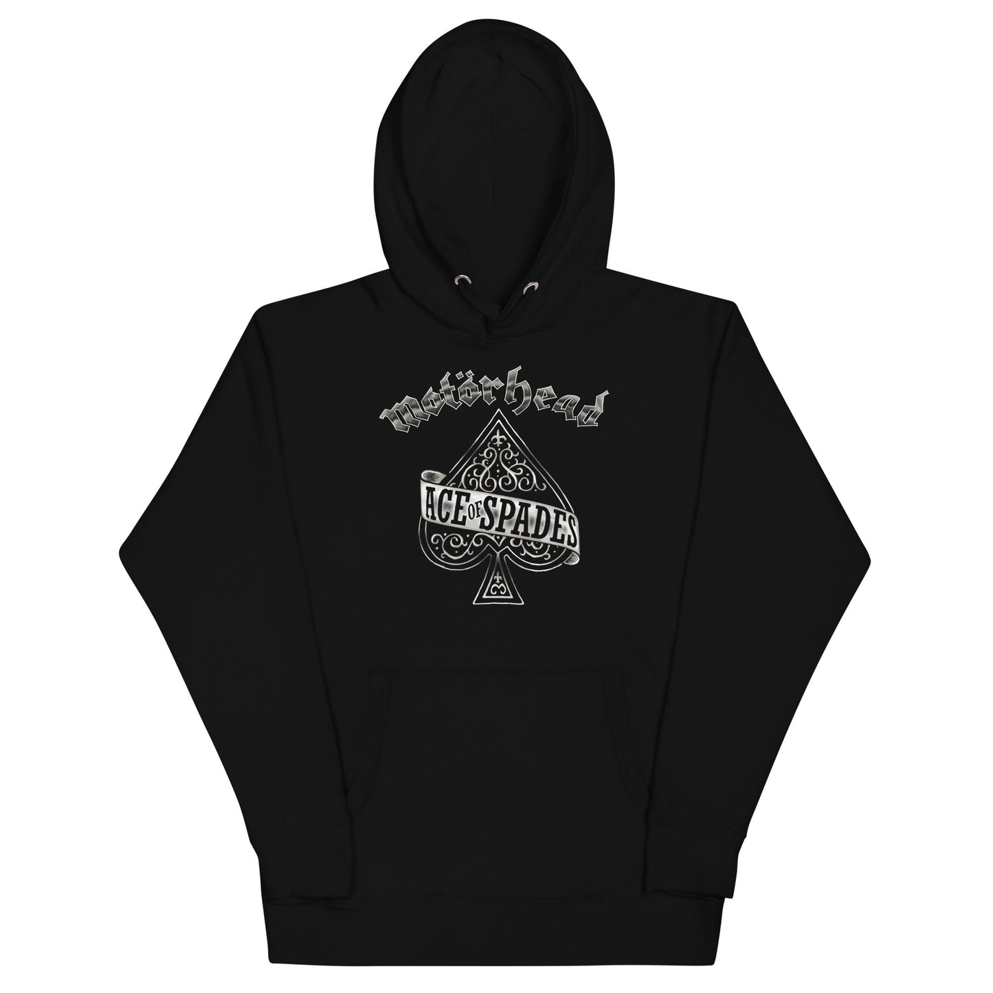 MerchMoment Motorhead - Silver Ace Hoodie [Apparel] Black