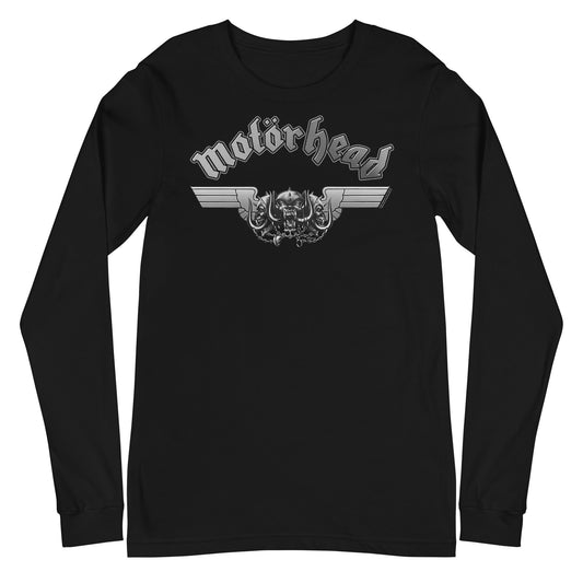 MerchMoment Motorhead - Steel Logo Long Sleeve T-Shirt [Apparel] Black